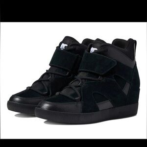 Sorel Women's Black High-Top Sneakers